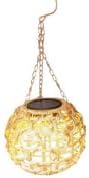 2 Pack Solar Lanterns Outdoor Waterproof, Hanging Solar Lights for Outside wi...