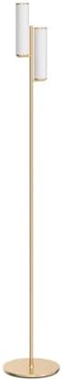 Brightech Gemini Dimmable Floor Lamp with Two Lights - Modern Tall Tree Lamp ...