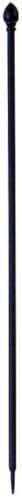Bulk Buy of 12 Panacea 87102 Garden Fence Posts, Black, 37.5" H Each