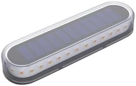 Lacasa Solar Deck Lights, 4 Pack 40LM Solar Powered Step Lights, LED Dock Lig...