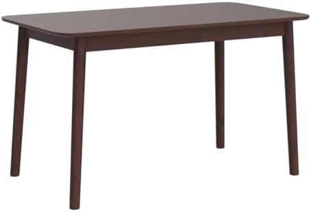 Livinia Aslan 47" Malaysian Oak Rectangular Wooden Dining Table/Solid Wo...