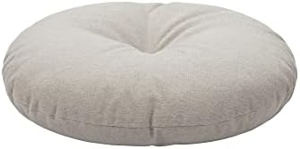 Bistro Chair Cushions 15 inch,Set of 2,Tufted Round Chair Cushions with Ties,...