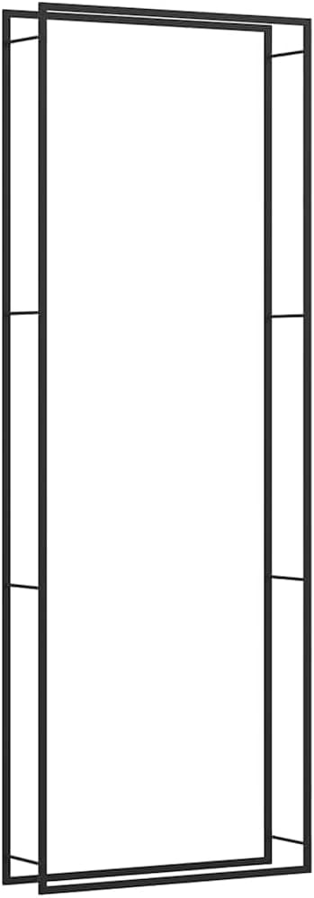 vidaXL Firewood Rack, Fire Log Stand Stacker Holder for Fireplace, Outdoor In...