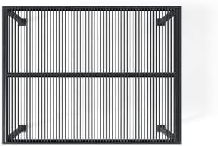 PURPLE LEAF Louvered Pergola 11' x 14' 94AS with Two Adjustable Roof ...