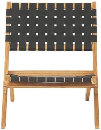 Barre 3PC Acacia Wood Outdoor Bistro Set Two Folding Chairs and 14 in. Table ...