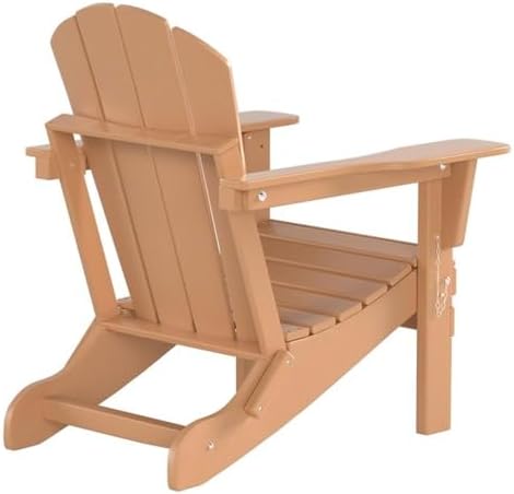 Costaelm Outdoor Folding Chair, Outdoor Seating Folding Firepit Chairs, All W...