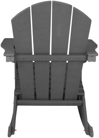Costaelm Outdoor Adirondack Chair, All Weather Resistant Classic Balcony Chai...
