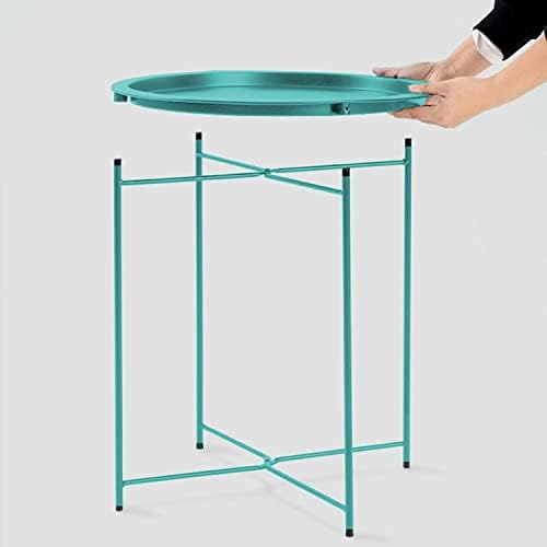 Garden 4 you End Table Set of 2, Outdoor Side Table, Small Patio Table Metal ...