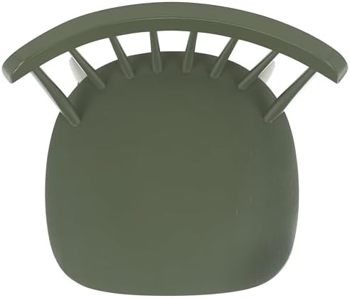 SAFAVIEH Furniture - Galena Bar Stool Set of 2 - Dusty Green - Solid Wood - M...