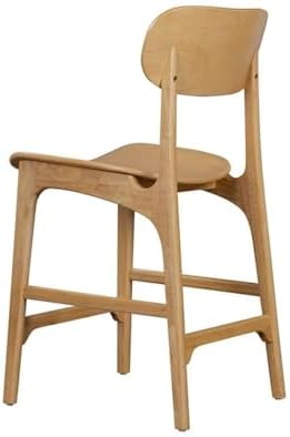Solvang Wood Counter Stool - Natural Finish
