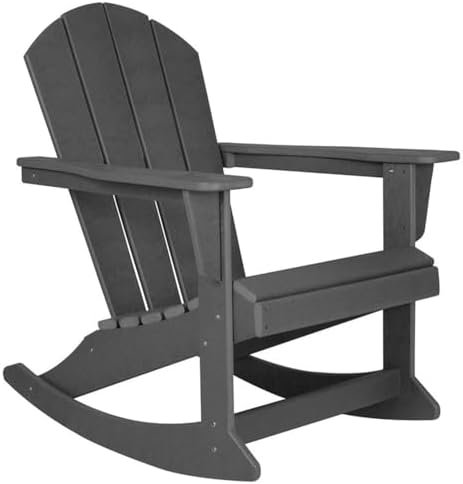 Costaelm Outdoor Adirondack Chair, All Weather Resistant Classic Balcony Chai...