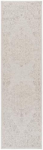 SAFAVIEH Reflection Collection Runner Rug - 2'3" x 8', Ivory &am...