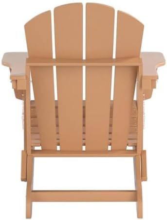 Costaelm Outdoor Folding Chair, Outdoor Seating Folding Firepit Chairs, All W...