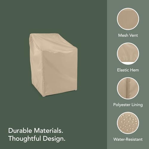 Covermates Classic Chair Cover – 28Wx34Dx38H, Tan