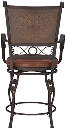 Powell Company Big & Tall Copper Stamped Back Arms by Powell Big and Tall...