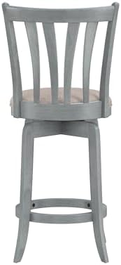 Hillsdale Furniture Hillsdale Savana Swivel Counter Stool, Blue