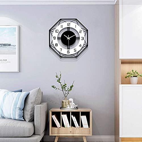 Large Wall Clocks for Living Room Decor Modern Silent Wall Clock for Home Hou...