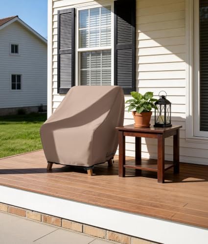 ULTCOVER Waterproof Patio Chair Cover, 32W x 34D x 34H in