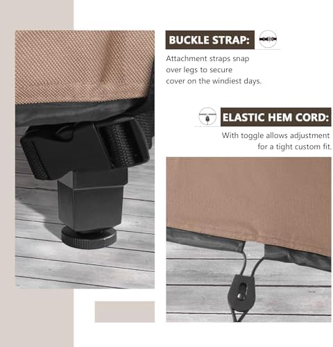 ULTCOVER Waterproof Patio Furniture Cover 94L x 94W in