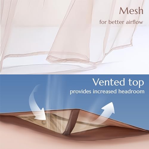 PHI VILLA 10x10 Pop Up Canopy Tent with Netting, Easy Tents Instant Shade