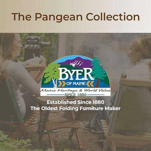 BYER OF MAINE Pangean Lounger Chair, and Beach Use in Granite, Portable