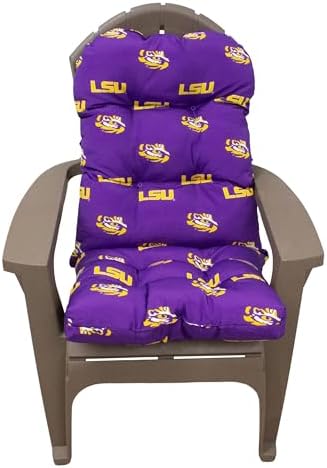 College Covers Everything Comfy LSU Tigers Patio Adirondack Chair Cushion