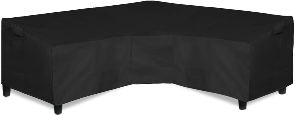 Easy-Going 600D Patio V-Shaped Sectional Sofa Cover 100" L(on Each Side)