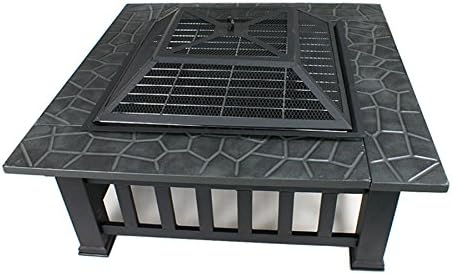 F2C Outdoor Heavy Steel Fire Pit Wood Burning Fireplace Patio Backyard Heater...