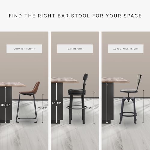 Signature Design by Ashley Lyncott Contemporary 24.25' Seat Height Counte...