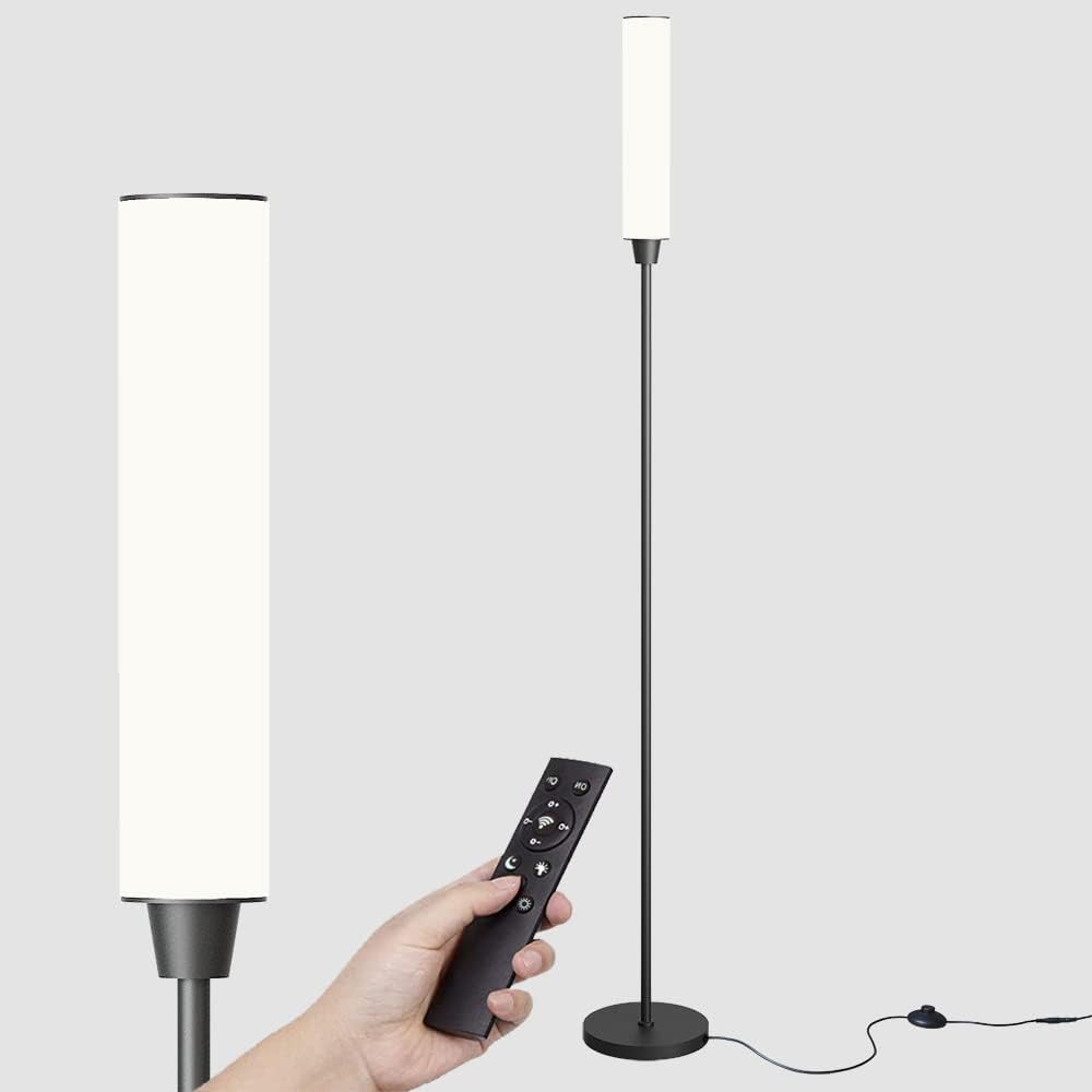 Nukanu Floor Lamp with Remote Control,Bright Floor Lamps for Living Room/Bedr...