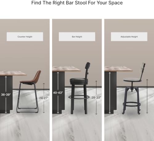 Signature Design by Ashley Caitbrook Swivel 30" Bar Height Bar Stool, Gray