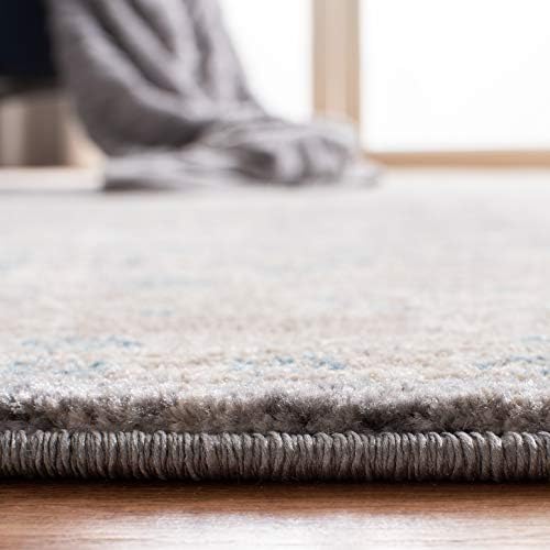 SAFAVIEH Sofia Collection Area Rug - 10' x 14', Light Grey & Beig...