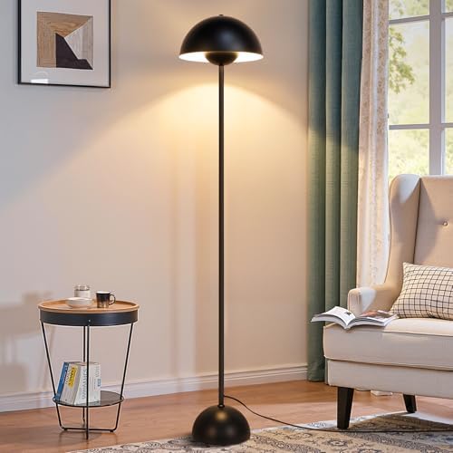 Coucrek Floor Lamp, 66'' Industrial Black Lamp for Living Room