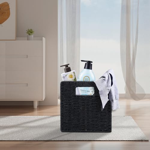 6 Pack 8.7 Inch Wicker Baskets