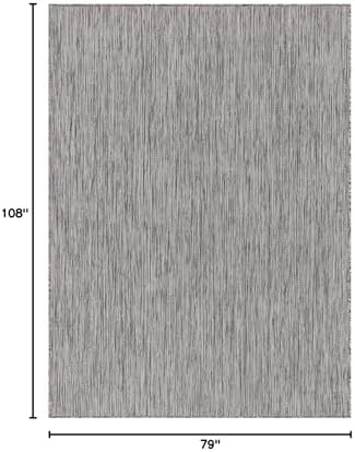 CAMILSON Outdoor Rug 6x9 Modern Area Rugs for Indoor and Outdoor Patios and P...
