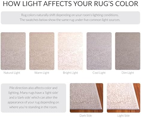 SAFAVIEH Reflection Collection Runner Rug - 2'3" x 8', Ivory &am...