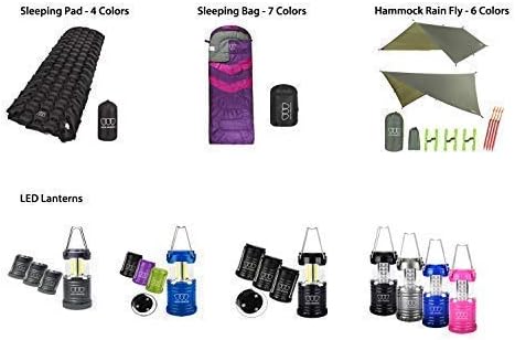Gold Armour Camping Hammock - XL Double Hammock Portable Hammock Camping Acce...