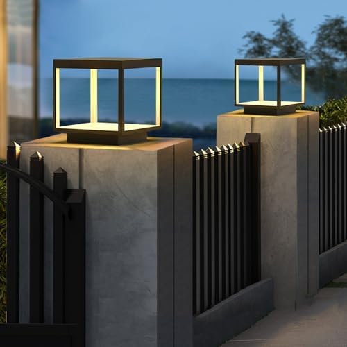 Stainless Steel Outdoor Post Lights 10X10,12V&110-240V Hard Wired Light,O...