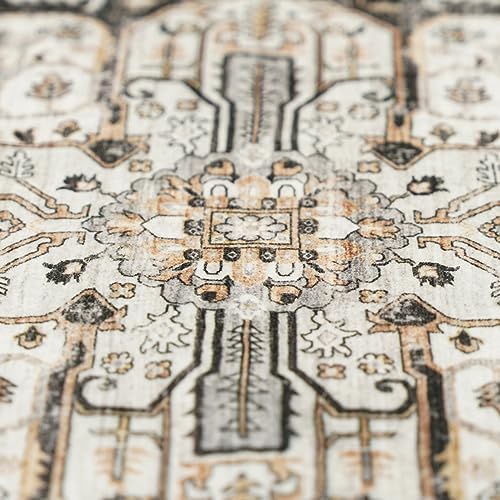 RUUGME Washable 9x12 Area Rugs - Large Rugs for Living Room Stain Resistant C...