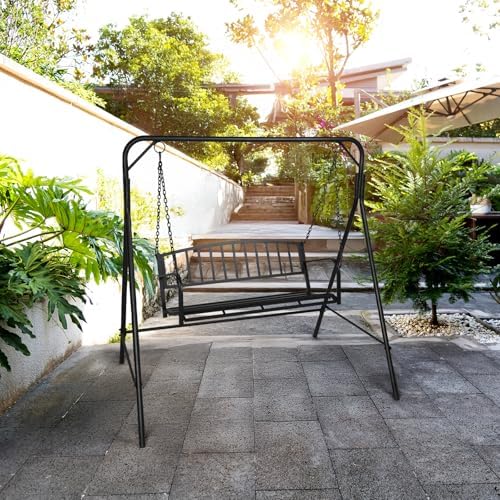 Premium A-Frame Swing Stand, Heavy Duty 660LB Capacity for Hammocks and Hangi...