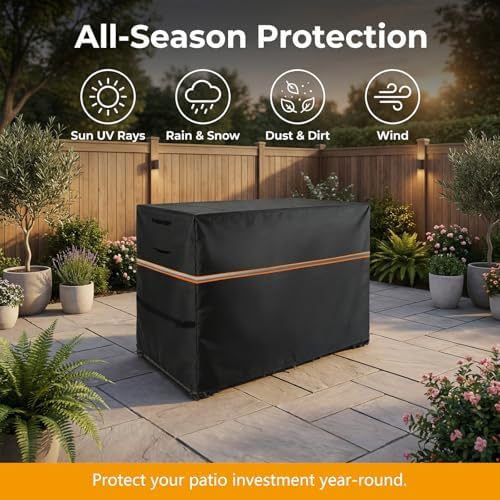 Outdoor Bar Covers,600D Heavy Duty,48"L x 30"W x 36"H,Black