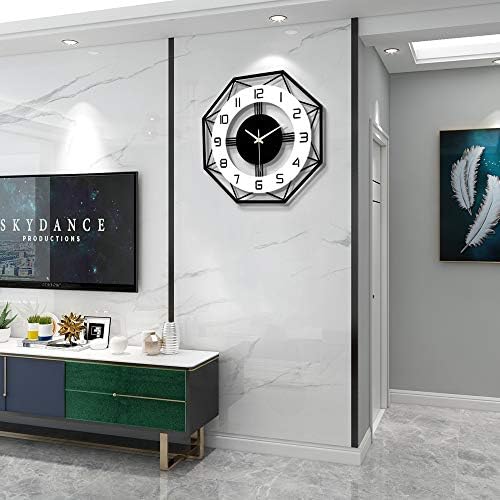 Large Wall Clocks for Living Room Decor Modern Silent Wall Clock for Home Hou...