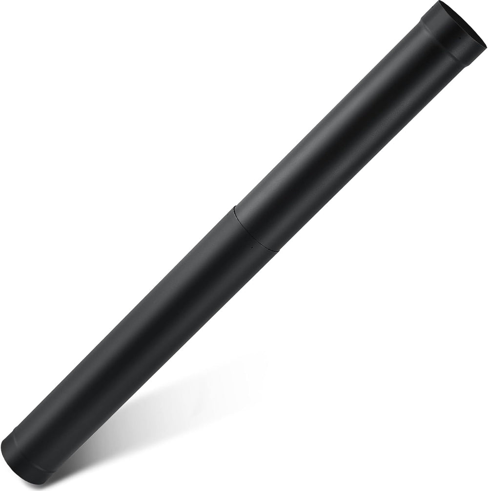 Yaocom 1 Pcs 6" Single Wall Stove Pipe 38" to 70" Telescoping ...