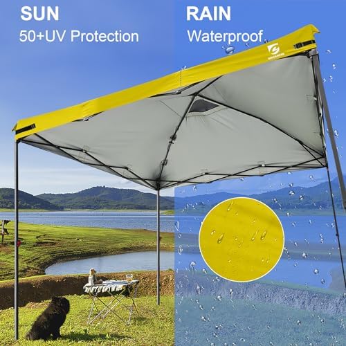 10x10 Pop Up Canopy Replacement Top Cover with Air Vent(Frame NOT INCUDE)