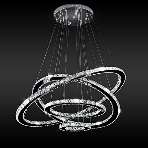 Crystal Chandeliers Modern LED Ceiling Lights Fixtures Pendant Lighting Dinin...