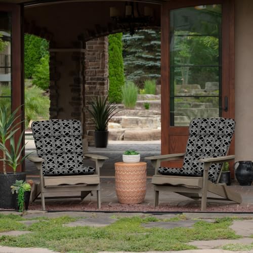 Arden Outdoor Adirondack or Rocking Chair Cushion, 20 x 17, Rain-Proof, Fade ...