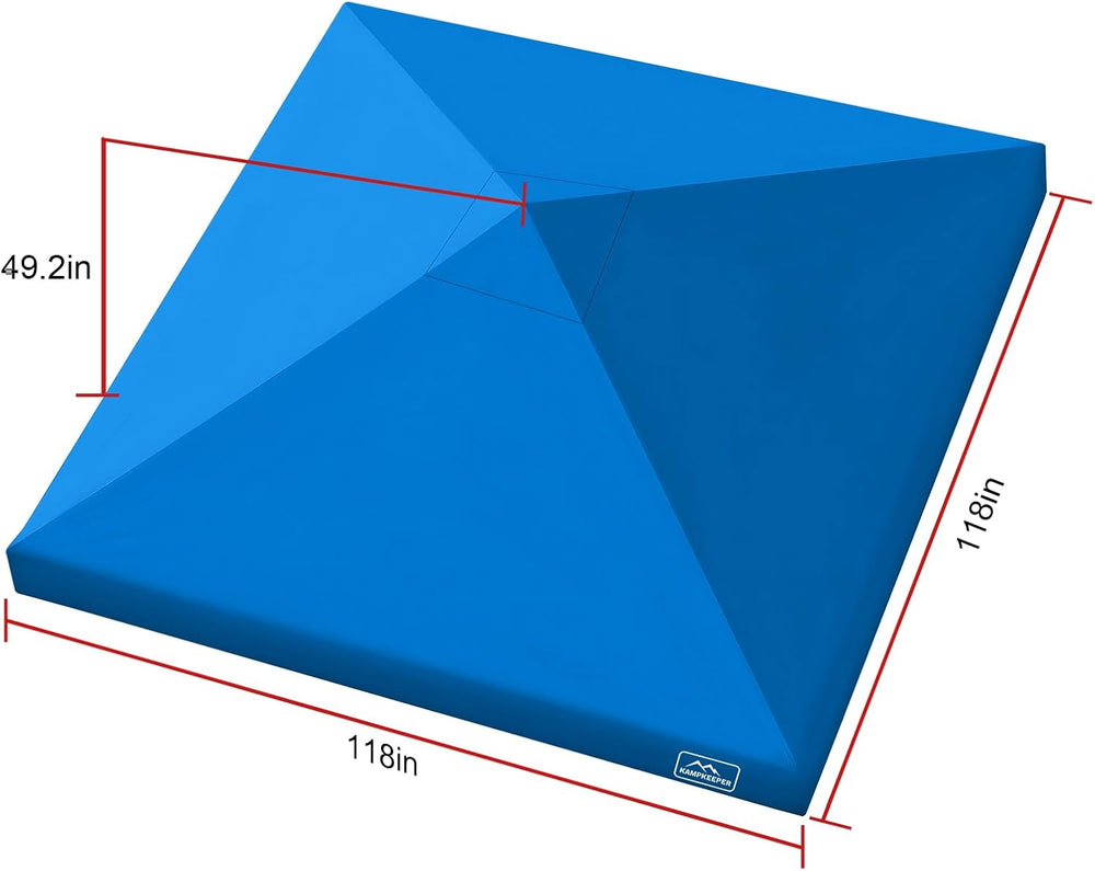 Canopy Replacement Top Cover Roof for 10x10 Peak Straight Leg Canopy Tent