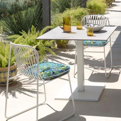 DYTXIII Set of 2 Outdoor Chair Cushions with Ties,Water Repellent Patio Chair...