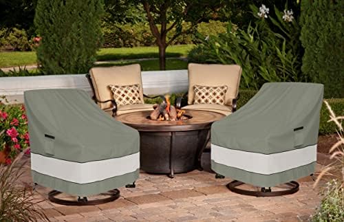 Patio Chair Covers Waterproof Patio Furniture Covers,33W x 37D x 38 H Inches ...
