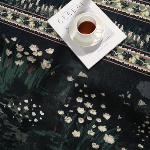 Rugcomf Runner Rug Impressionist-Style Vintage Kitchen Rugs Non Slip Washable...